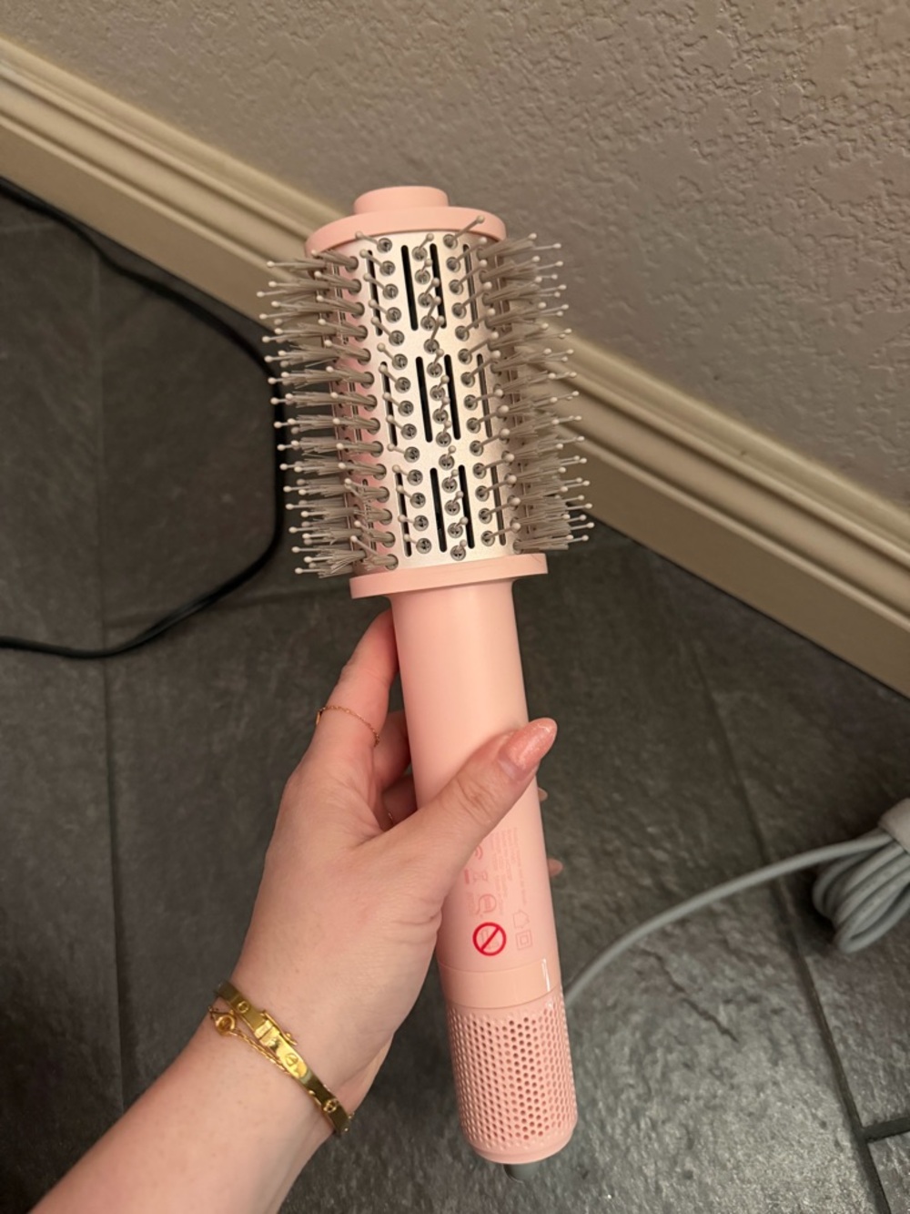 Tymo Pink Hot Air Round Brush Styler - Picture 4 of 11